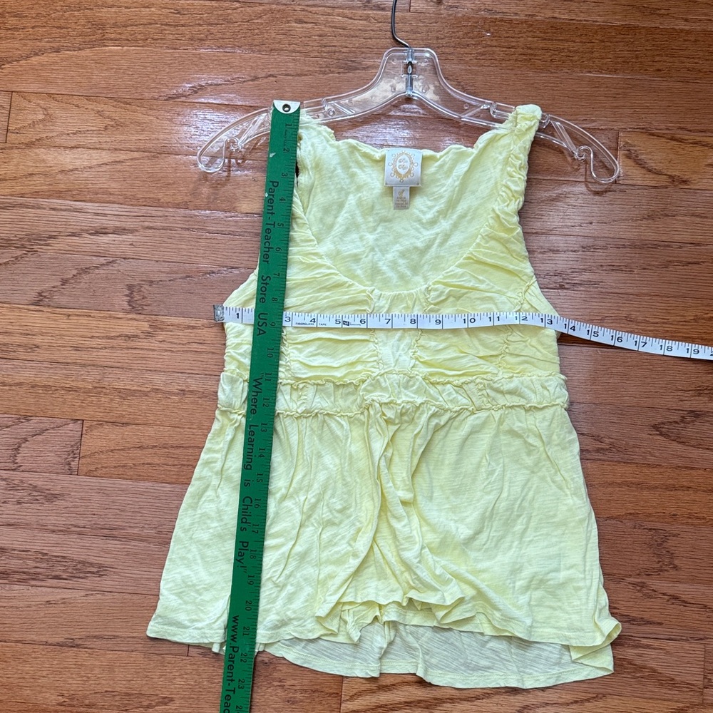 Source Unknown Light Yellow Tank Top - image 6
